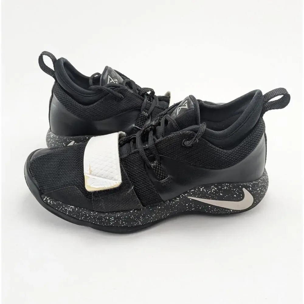 Mens Nike PG 2.5 TB Paul George Black White Basketball Shoes BQ8454-001 Size 7.5